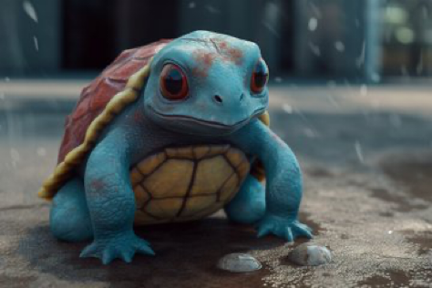 realistic squirtle, squirtle in real life, squirtle as a real animal, squirtle Pokémon in realistic style, cinematic high detail, ultra...