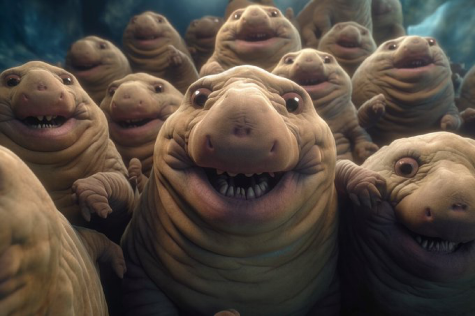 happy tardigrades taking a selfie, hi resolution, group photo, hyperrealistic style, cinematic, vacation dadcore